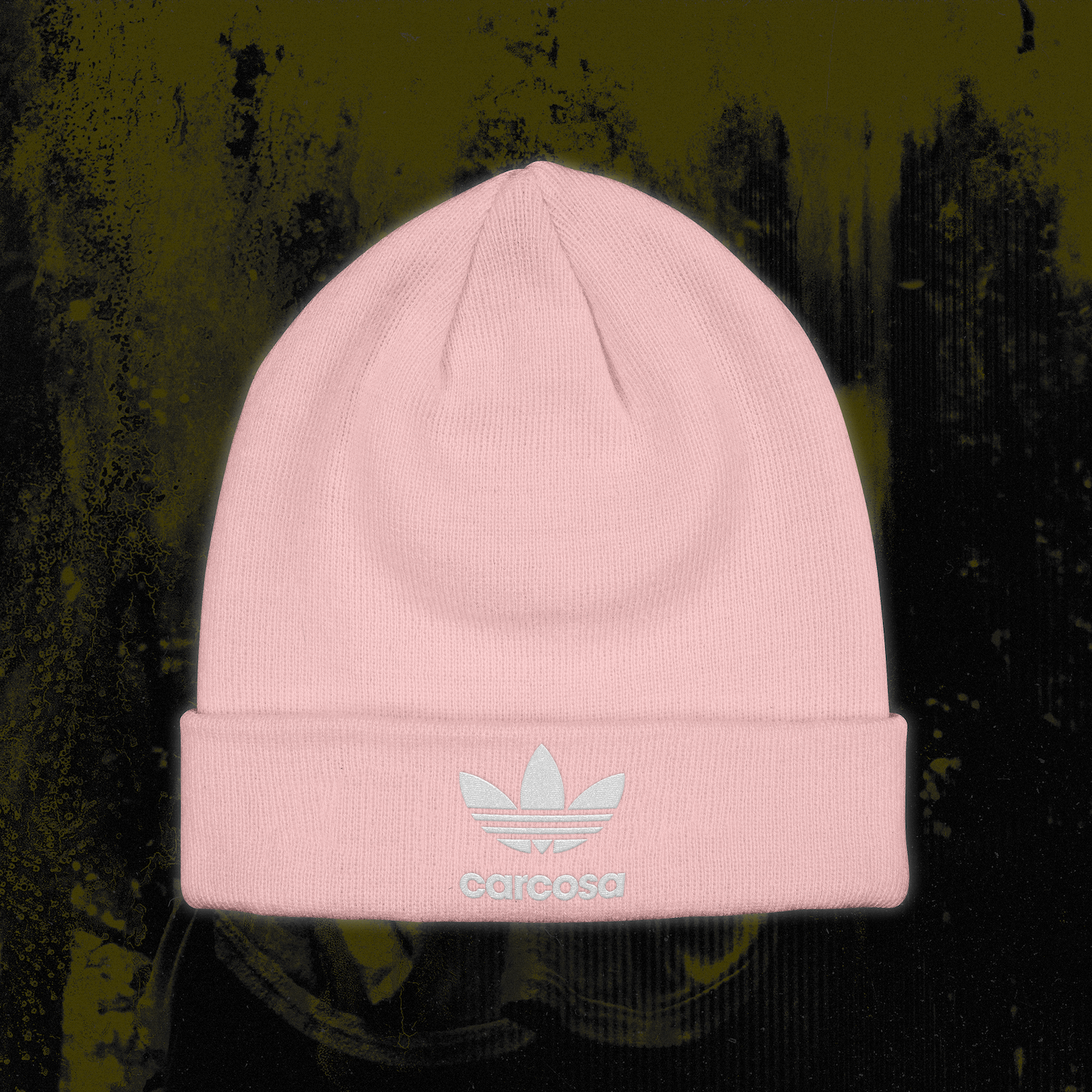 Adidas light pink beanie Clearance