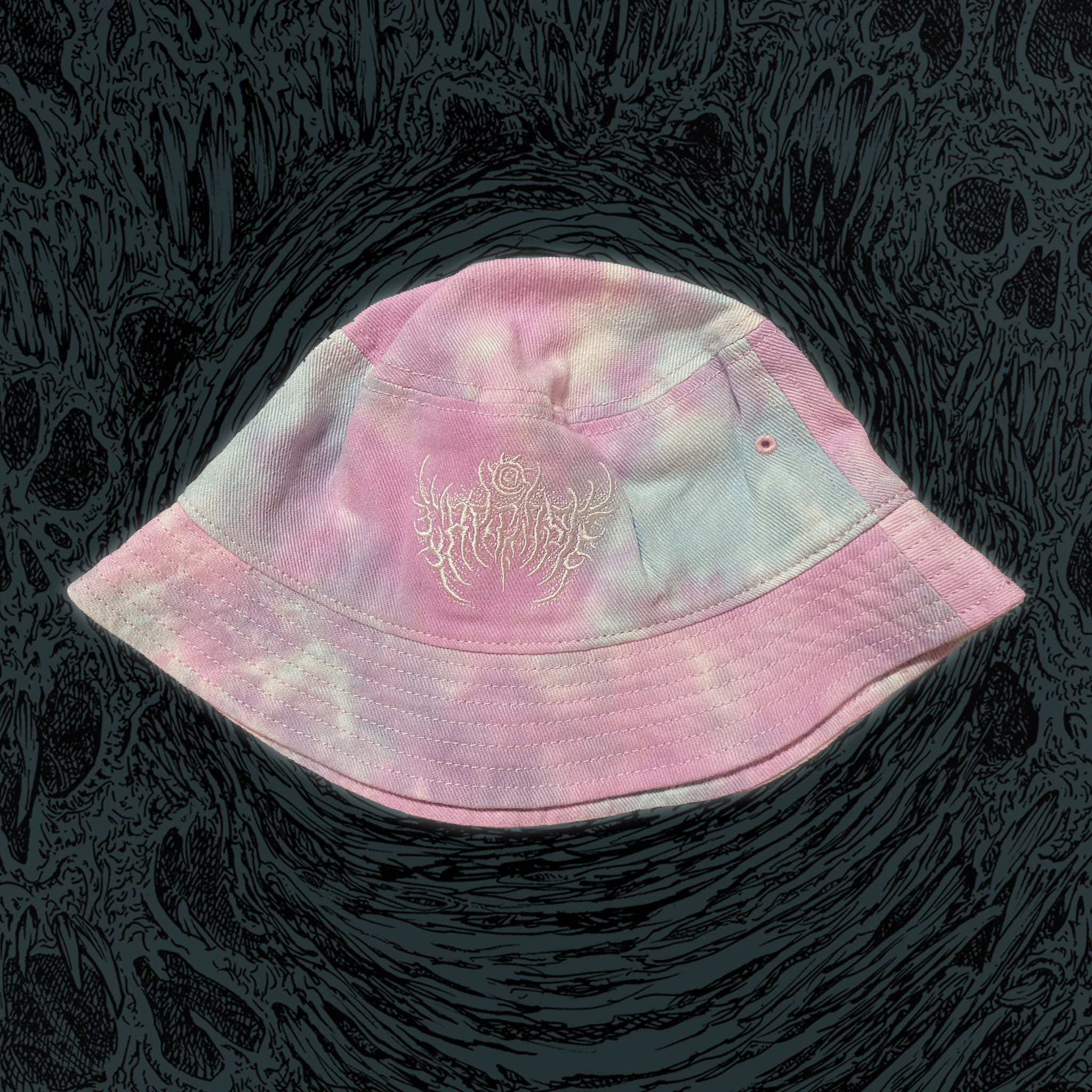 CARCOSA Spiral Bucket Hat (Cotton Candy Variant)