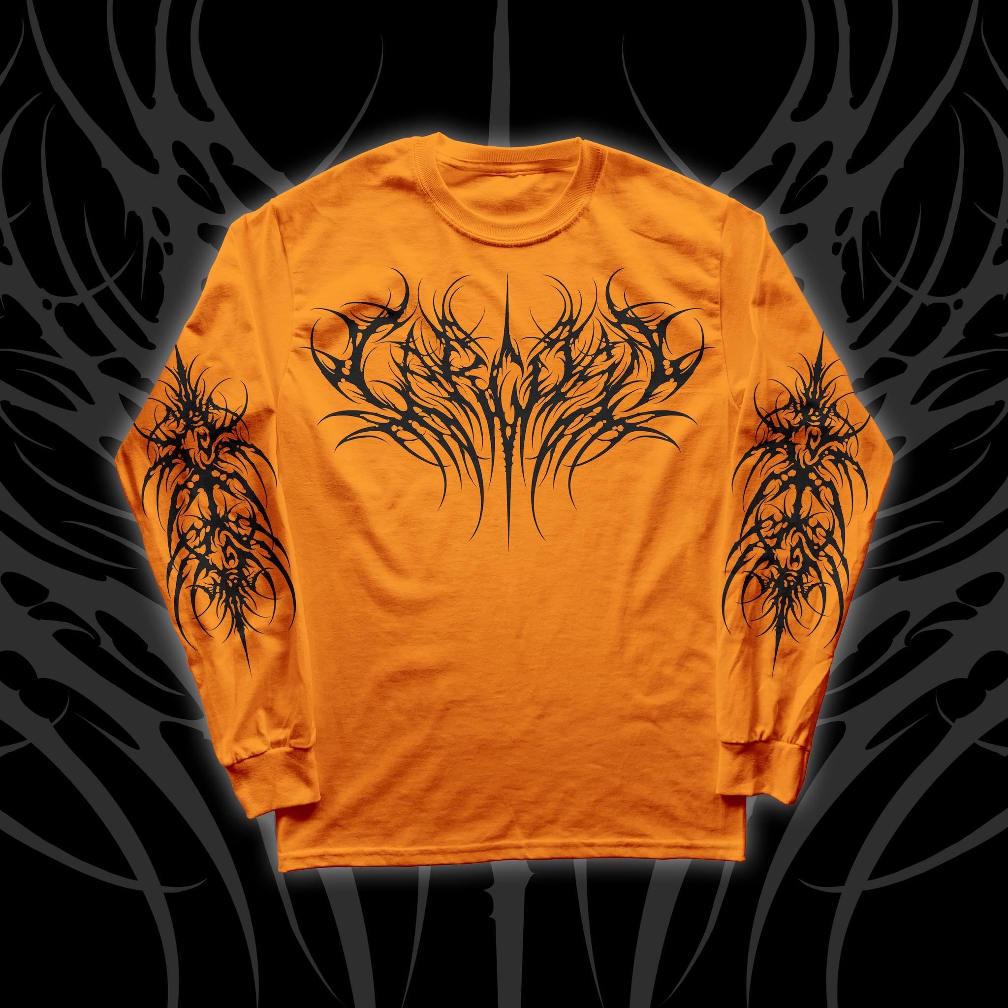 CARCOSA TECH Long Sleeve T-Shirt (Orange Variant) *PRE-ORDER*