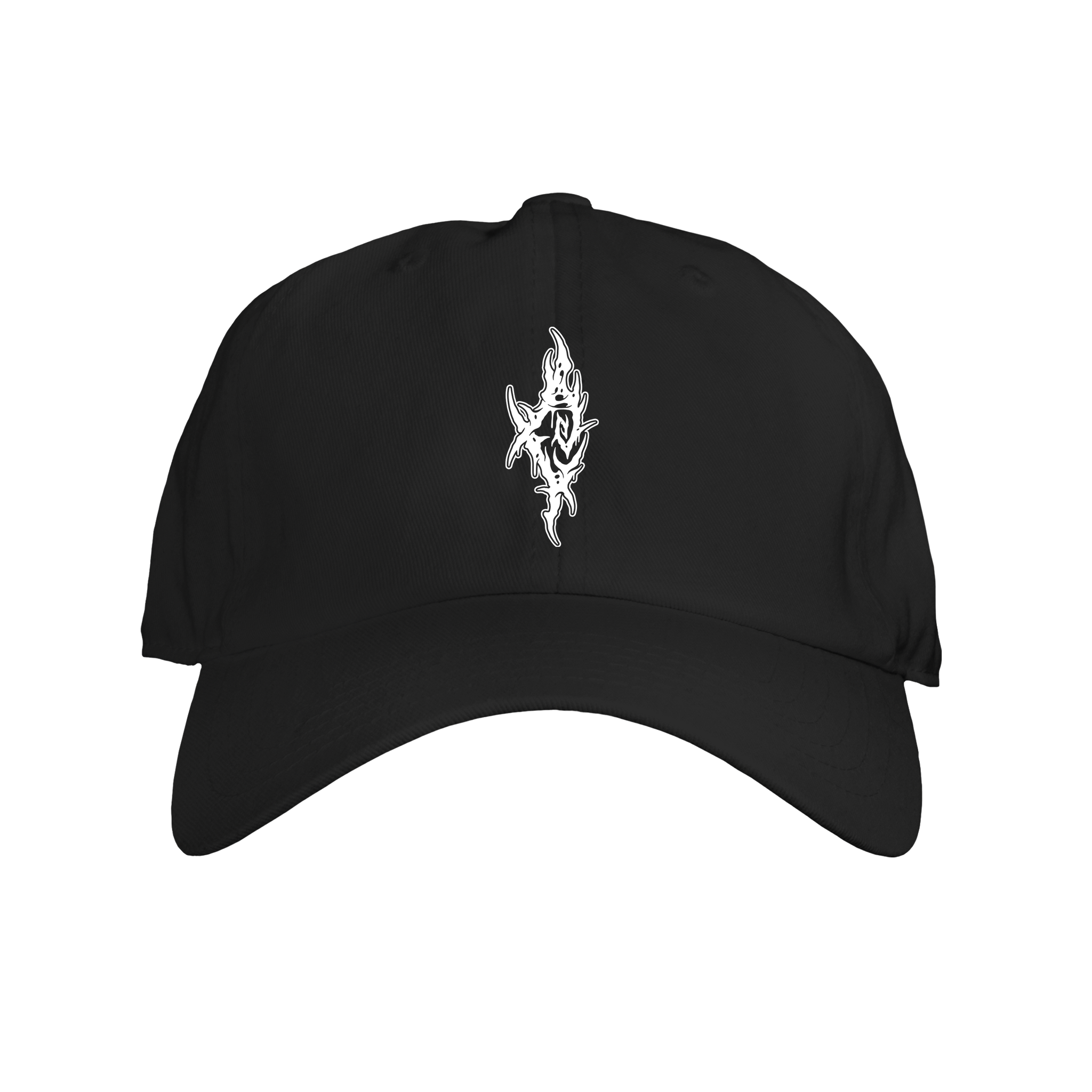 CARCOSA Embroidered Dad Hat (Black & White)