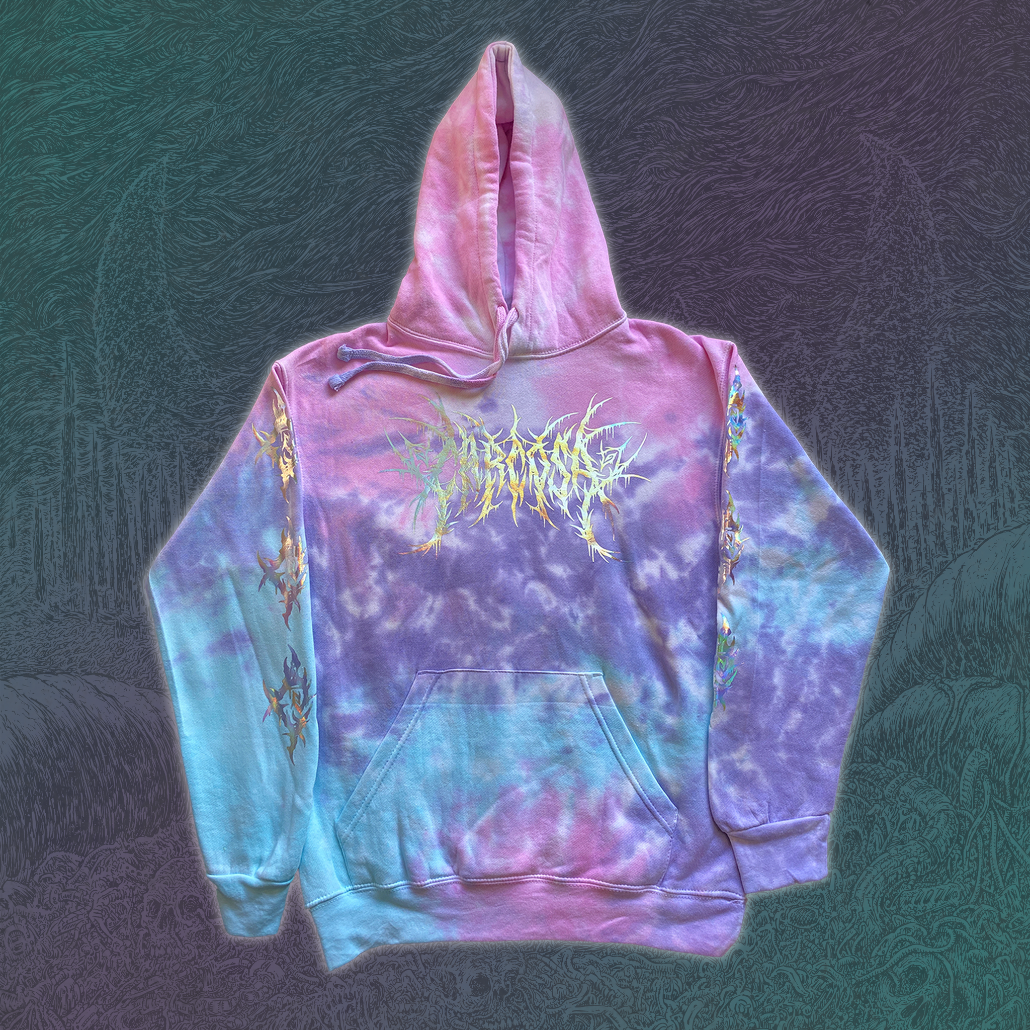 Holographic pullover hotsell